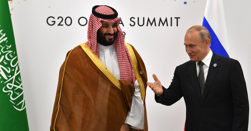 Ostracized by the West, Russia Finds a Partner in Saudi Arabia