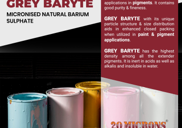 Natural Barytes Manufacturers and Suppliers of Vadodara – 20Microns Limited