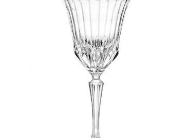 6 Glasses for White and Red Wine – Service Concorde Prestige 28 cl (9,5 fl oz) – Klein House – Company : Artisan du Cristal – Gift Set – Stamp : Klein 54120 Baccarat France