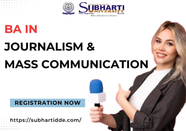 BA journalism and mass communication course from subharti university?