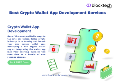 Best Crypto Wallet App Development Services by BlockTech Brew