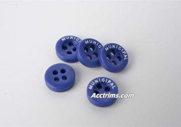 Custom clothing buttons with logos