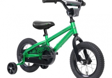 Kids Bike Green/Black
