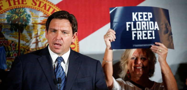 Florida Governor DeSantis Claims Win Against E.S.G.